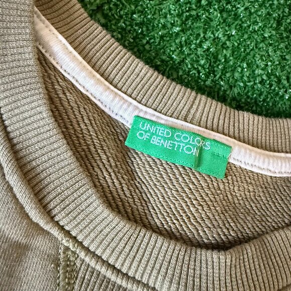 United Colors of Benetton Kangaroo Pocket Crew Neck Sweatshirt Kids Size 2XL - Picture 8 of 12